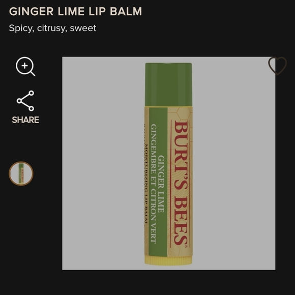 COPY - 12 pk of Burts Bee's Ginger Lime Lip Chap - Picture 3 of 8